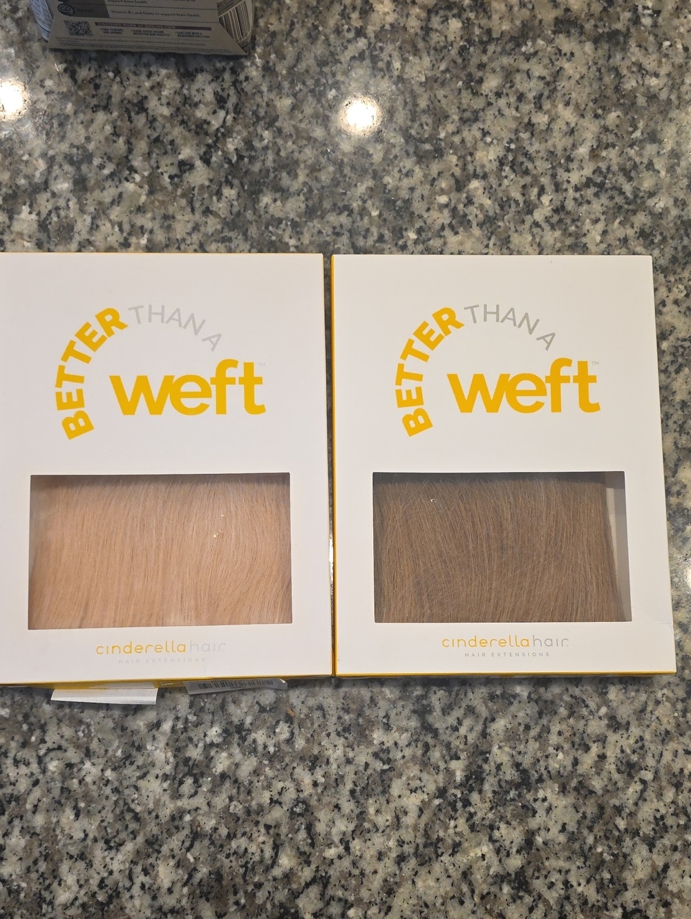 Cinderella Better Than A Weft Hair Weft Extensions - Blonde & Light Brown